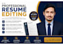 professionally edit, update and improve your resume
